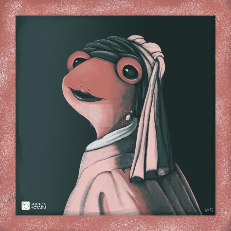 shindahotaru_frogs-in-art_waterpearl